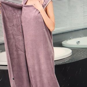 Bath towel ladies can wear bath skirts